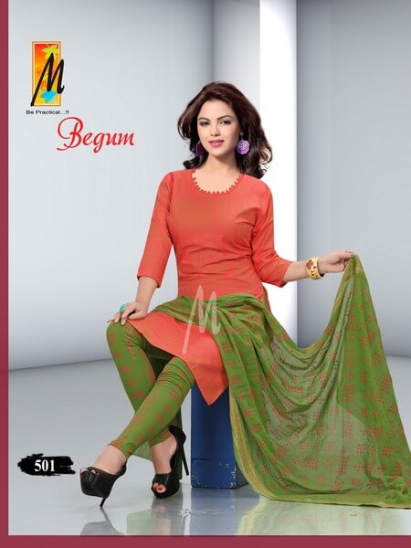 Begum Fancy Rayon Readymade Salwar 